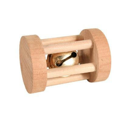

Игрушка для грызунов Барабан дерево, 3,5 х 5 см