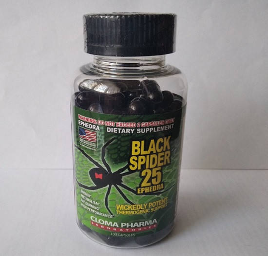 

Черный паук Black spider 25