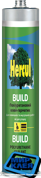 

Полиуретановый строительный герметик HERCUL BUILD (Херкул) 280 мл.