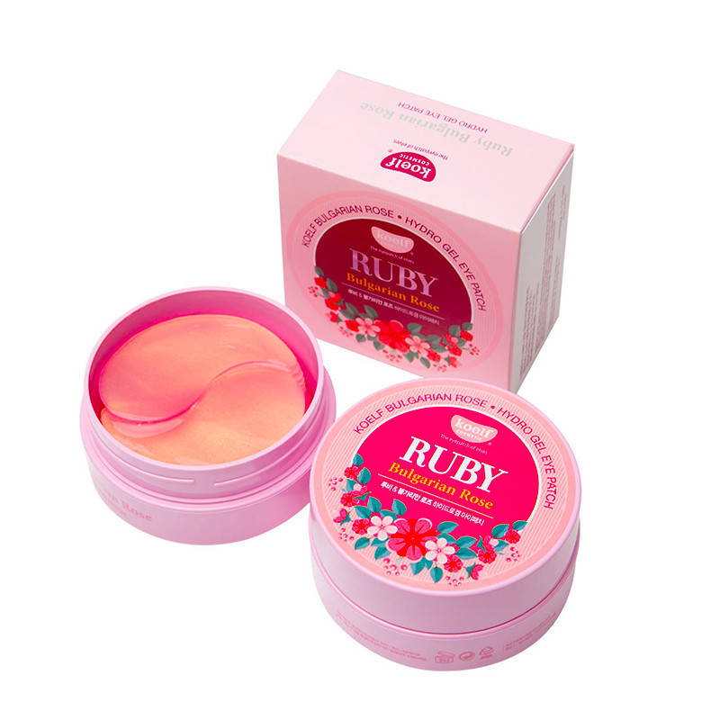 

Гидрогелевые патчи для глаз Petitfee Koelf Ruby & Bulgarian Rose Eye Patch 60 шт