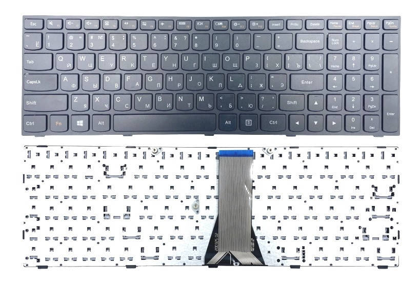 

Клавиатура LENOVO Ideapad G70-80 B50 B50-30 B50-45 B50-70 G70-35 G50-80 Z50-75, Черный
