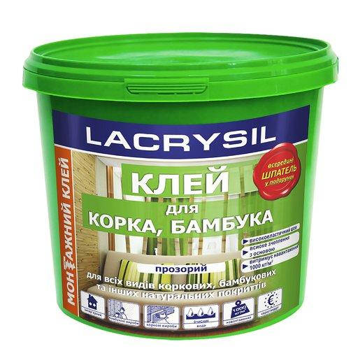 

Клей для пробки и бамбука LACRYSIL 4.5кг
