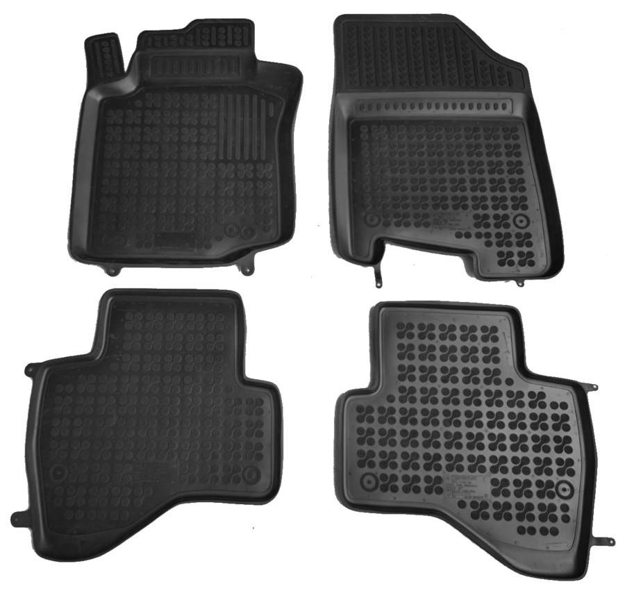 

Полиуретановые коврики салона Toyota Aygo 2005-2014, 4 шт. (Rezaw-Plast), Черный