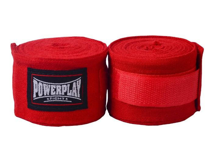 

Бинты боксерские PowerPlay красные 4 м