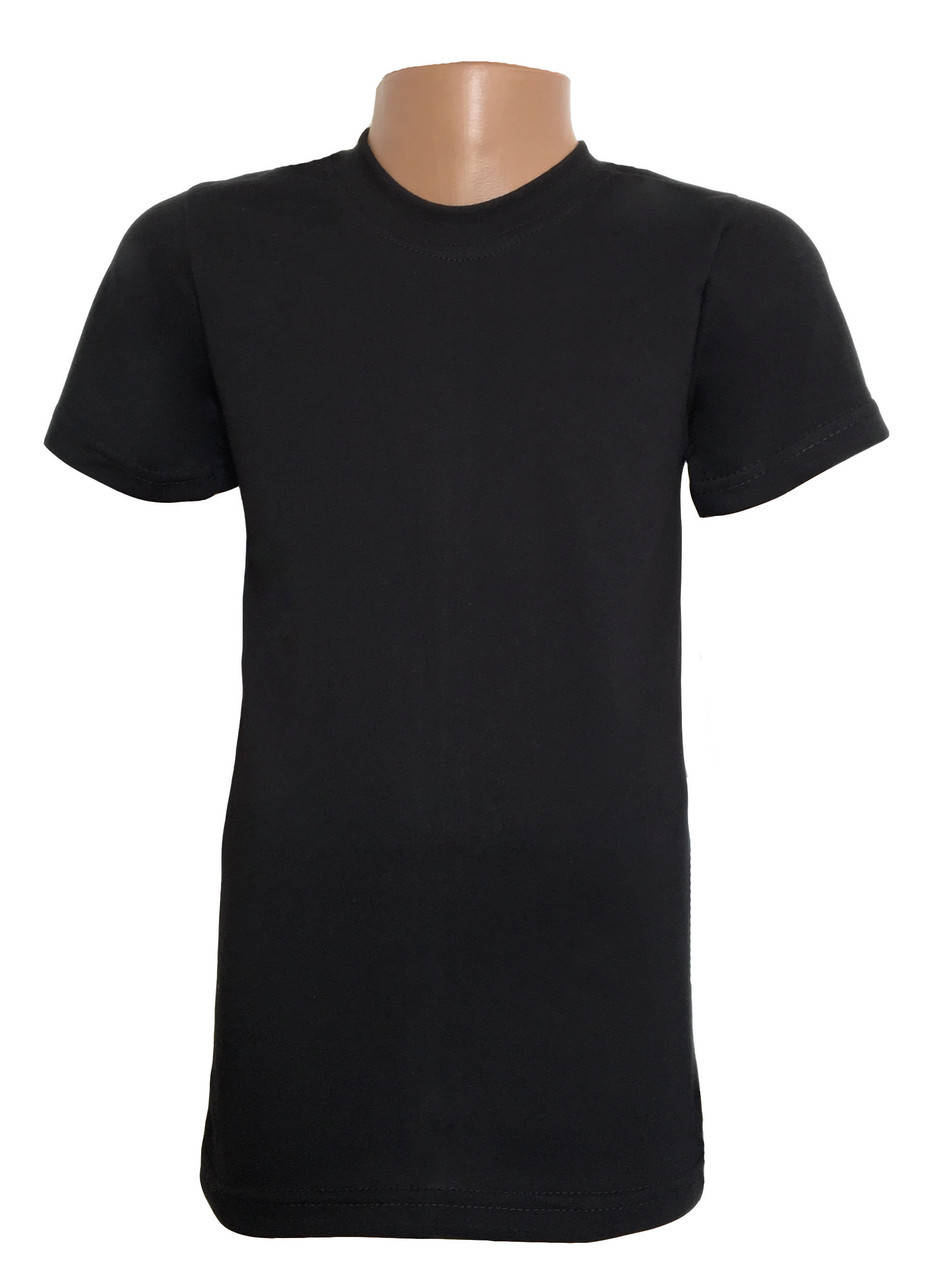 

Футболка подростковая чёрная