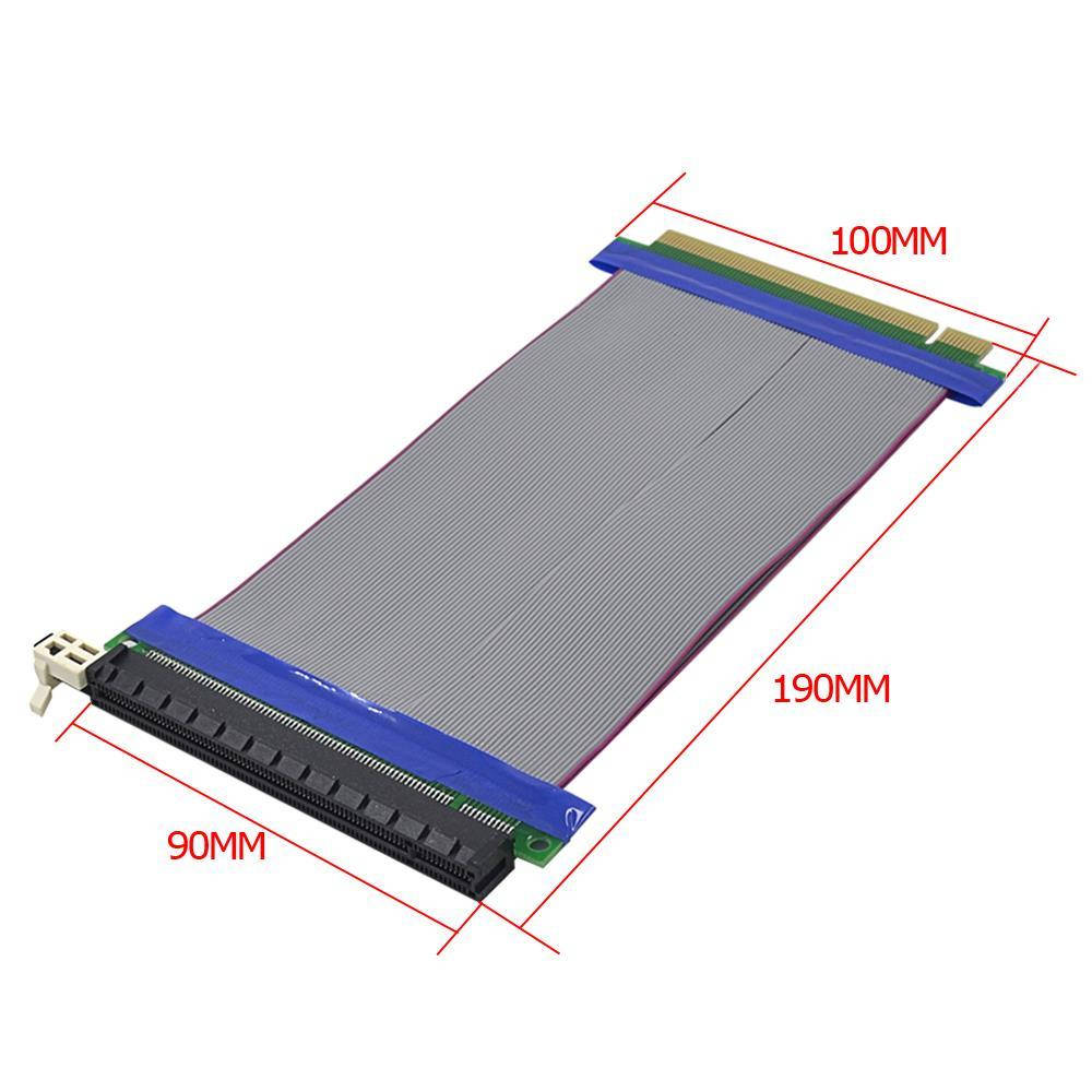 

Riser PCI-E 16x - 16x райзер подключение видеокарты
