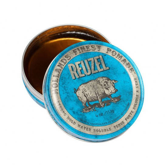 

Помада для волос Reuzel Blue Strong Hold High Sheen Pomade 113 грамм