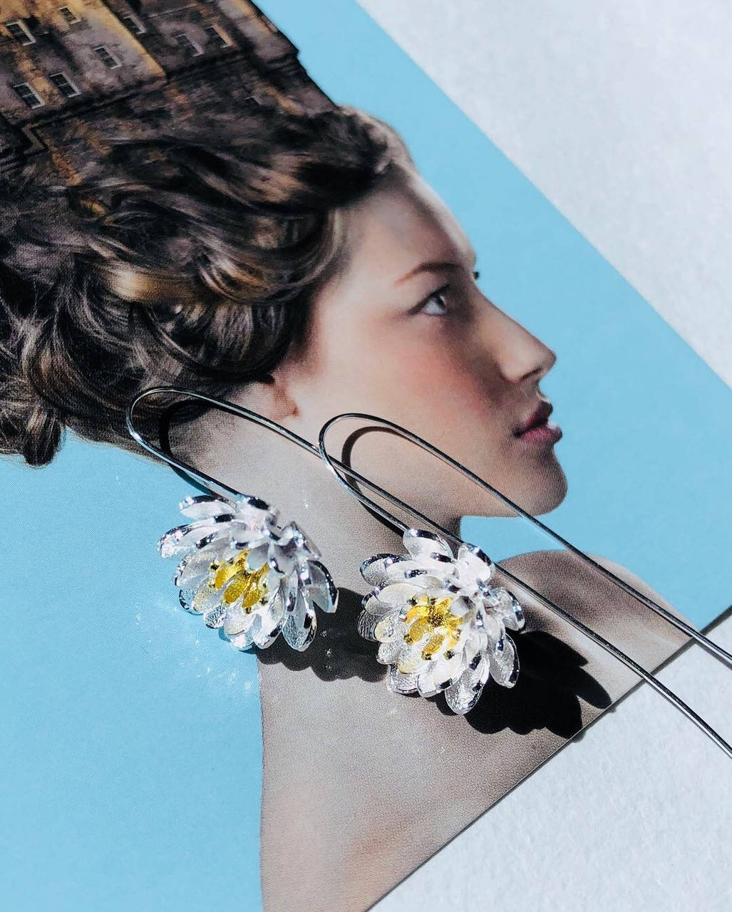 

Серьги ЦВЕТЫ ЛОТОСА