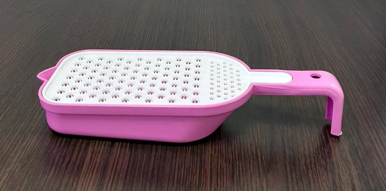 

Терка пластмассовая с контейнером VT6-19993