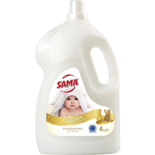 

Кондиционер для белья SAMA сама Sensitive 4 л