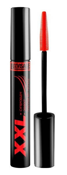 

Тушь с эффектом накладных ресниц Luxvisage XXL супер объем, Черный
