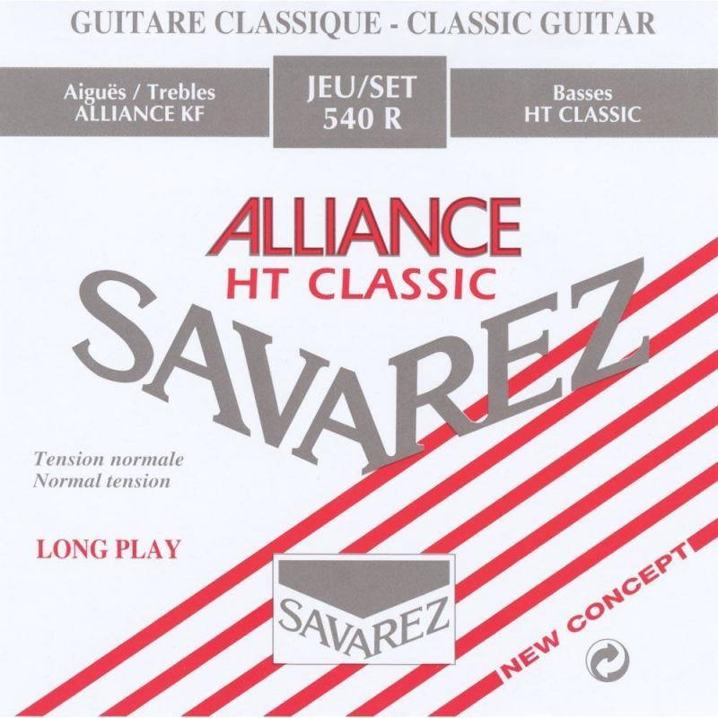 

Струны для классической гитары Savarez 540R Alliance HT Classic Classical Guitar Strings Normal Tension