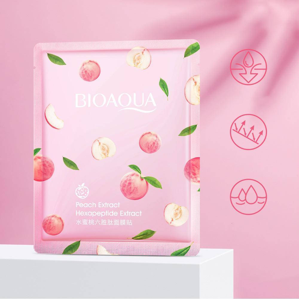 

Маска для лица с экстрактом персика Bioaqua Eruyn Beauty Skin Facial Mask