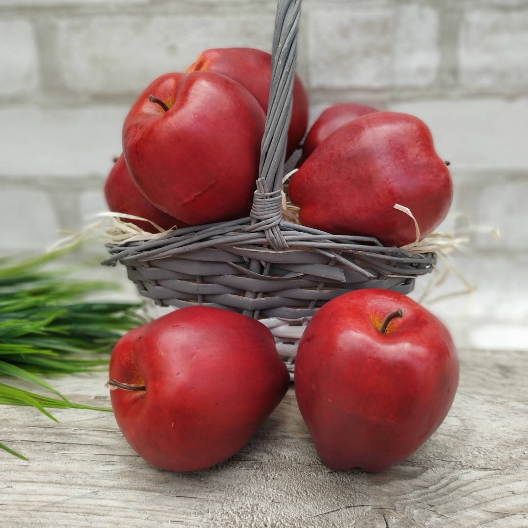 

Яблоко муляж из пенопласта 8 см