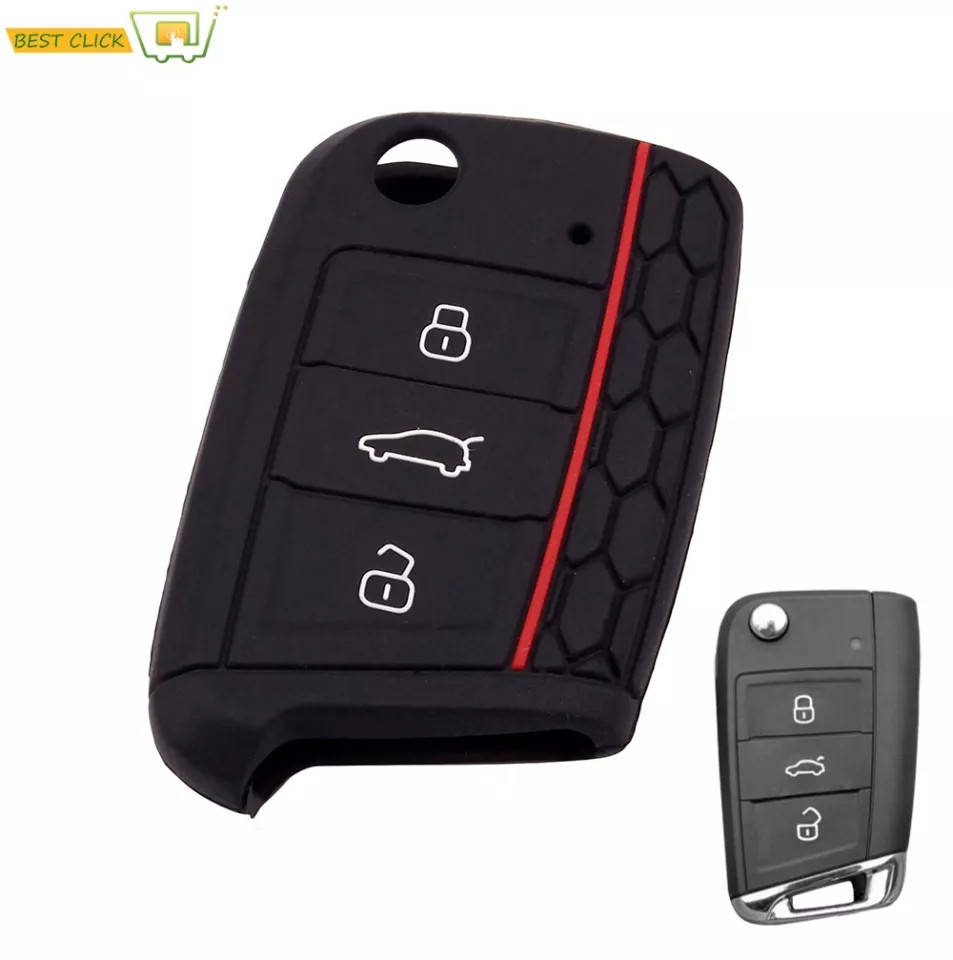 

Силиконовый чехол для автомобильного ключа для VW Polo, Tiguan, Golf