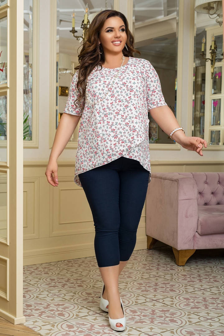 

Женский Летний Костюм двойка Батал