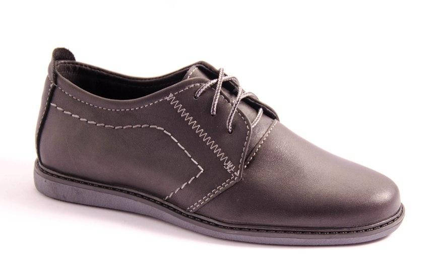 

Туфли подростковые черные Romani 5251005 39, Черный