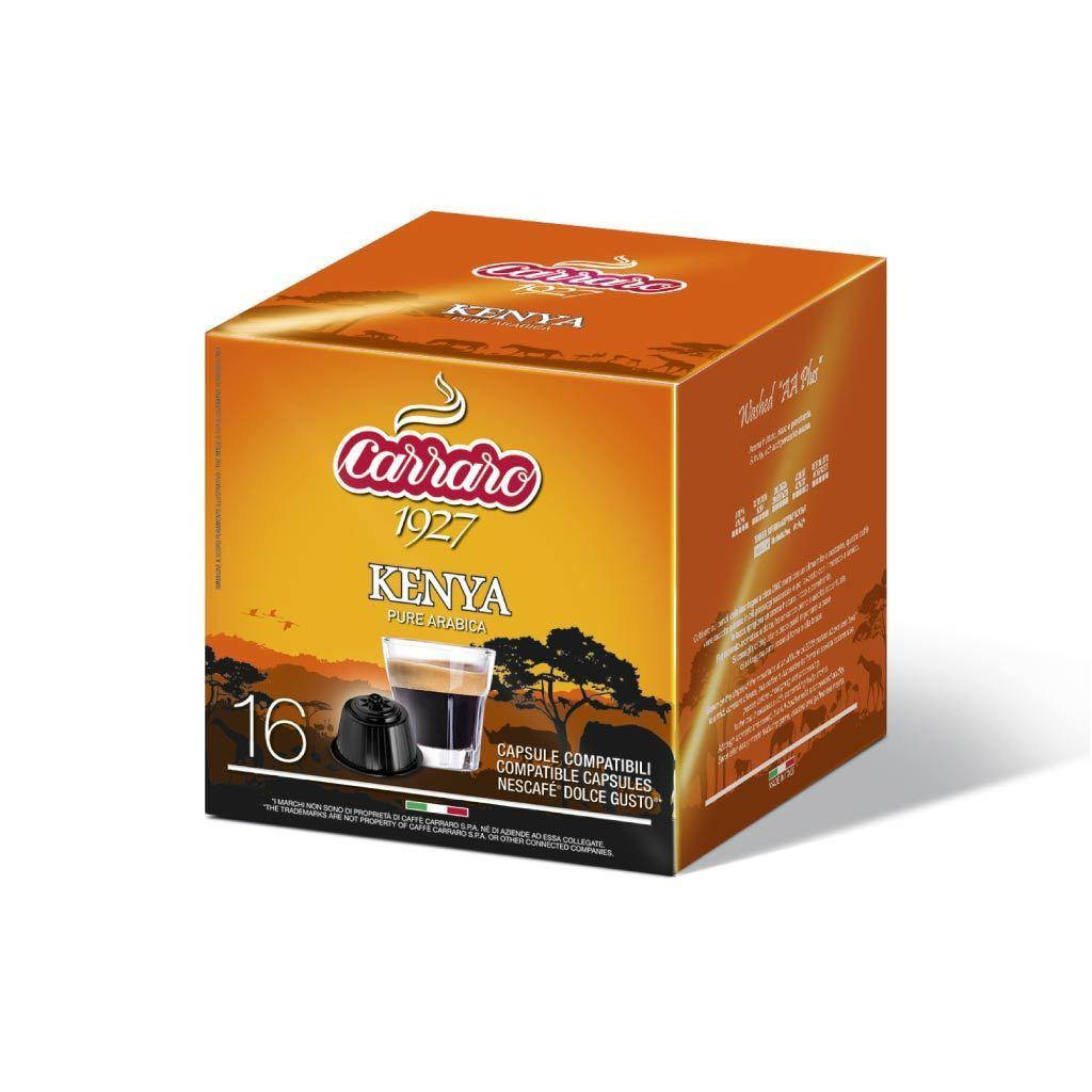 

Кава в капсулах Дольче Густо - Carraro Kenya Dolce Gusto (16 капсул = 16 порцій)