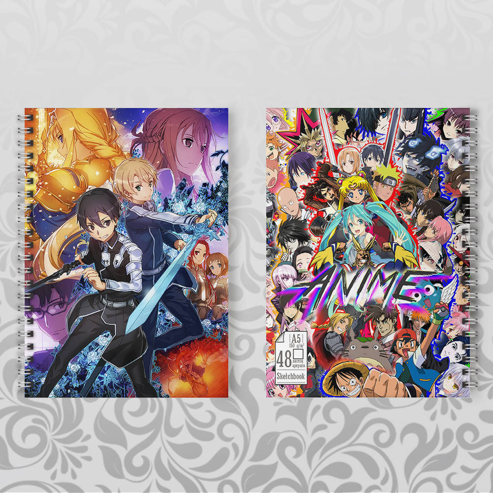 

Скетчбук Аниме Sword Art Online