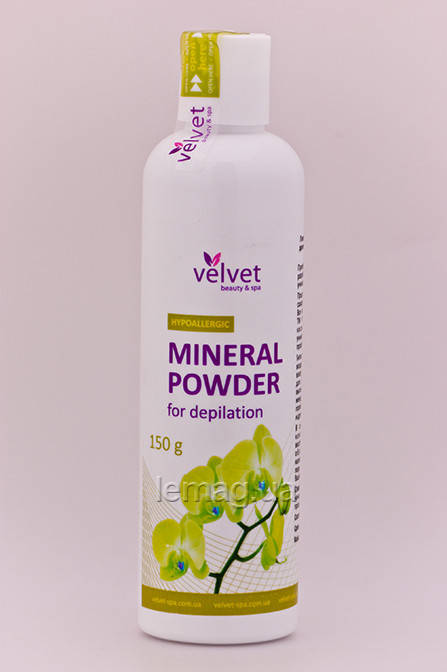 

Velvet MINERAL POWDER HYPOALLERGIC Минеральная пудра - ГИПОАЛЛЕРГЕННАЯ, 350 мл