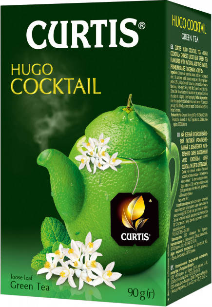 

Curtis чай зеленый листовой Hugo Cocktail 90 грамм