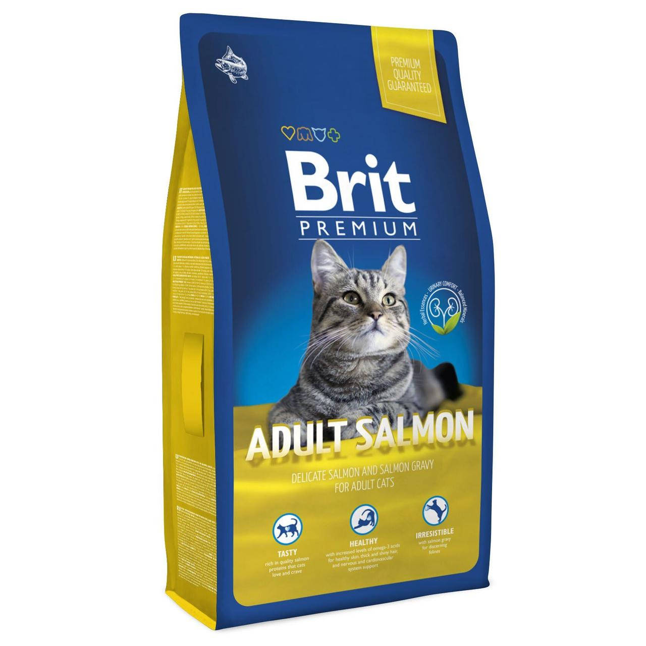 

Brit Premium by Nature Cat Adult Salmon для кошек - 8 кг