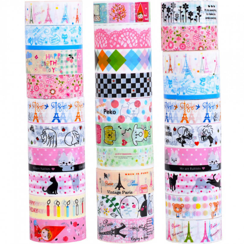 

Скотч декоративный 1,5х2 м №11 "рисунок светлый" 2-95, Разные цвета