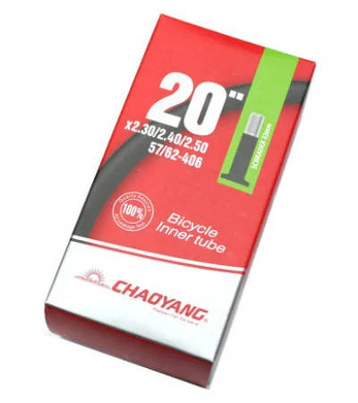 

Вело камера ChaoYang 20 x 2,30 / 2,50 (48 мм) широкая