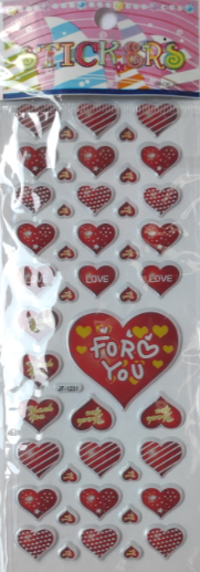 

Наклейки детские stickers, Разные цвета