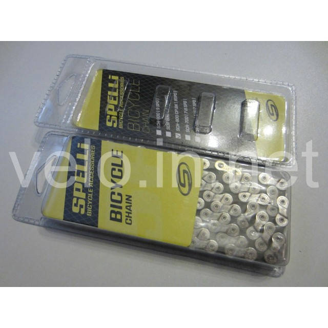 

Цепь Spelli SCH-800 (7-8SPD) CP\BK