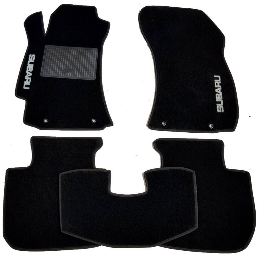 

Текстильные коврики в салон Subaru Outback 2015->, 5 шт. (CIAK, чёрный), Черный