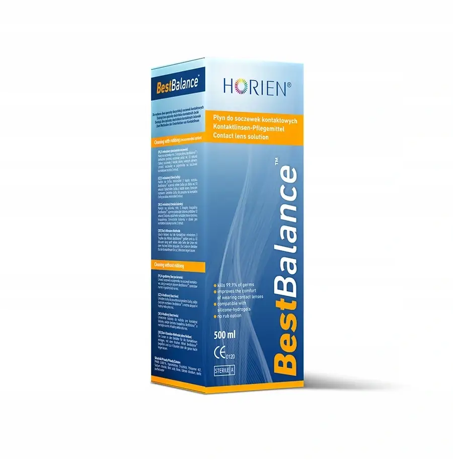 

HORIEN BestBalance 500мл.+контейнер Раствор для контактных линз