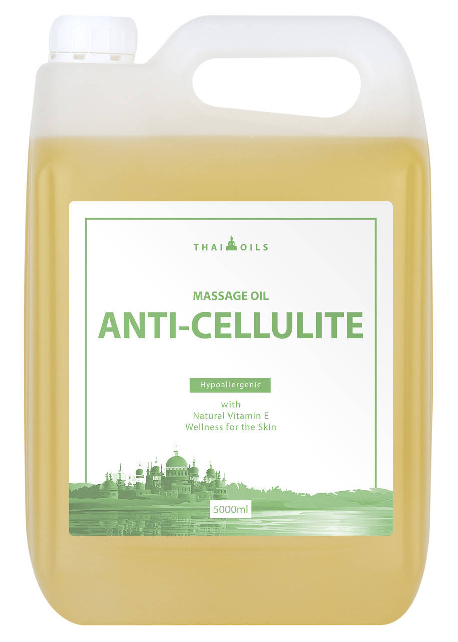 

Профессиональное массажное масло “Anti-cellulite” 5 литров, антицеллюлитное для массажа