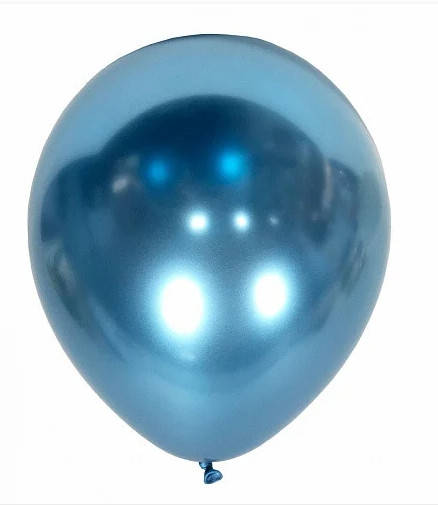 

Шары воздушные хром синий 12" (50 шт/уп), Китай