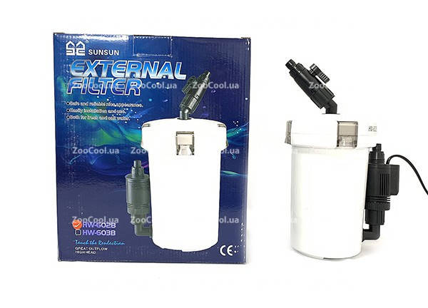 

Внешний фильтр для аквариума SunSun HW-602B до 100 л
