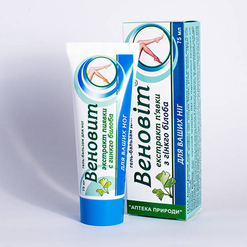 

Веновит с экстрактом пиявки и гинкго билоба, 75 мл-профилактика тромбов возникнове