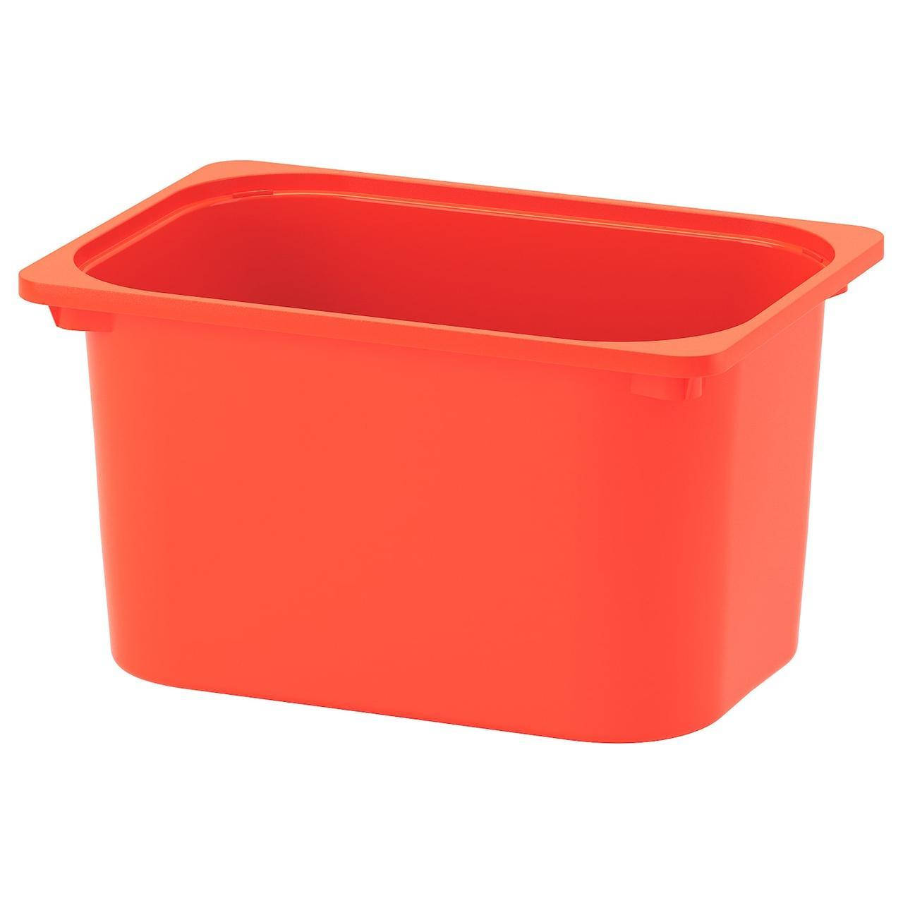 

Контейнер для игрушек ikea TROFAST 42х30х23 оранжевый