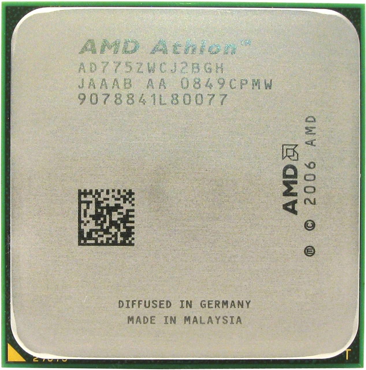 

AMD Athlon X2 7750 Black Edition 2,7GHz (AD775ZWCJ2BGH)
