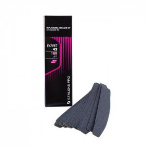 

DFE-42-180 Набор Сменных Файлов для Пилки Полумесяц Staleks Expert 180 грит (50 шт)