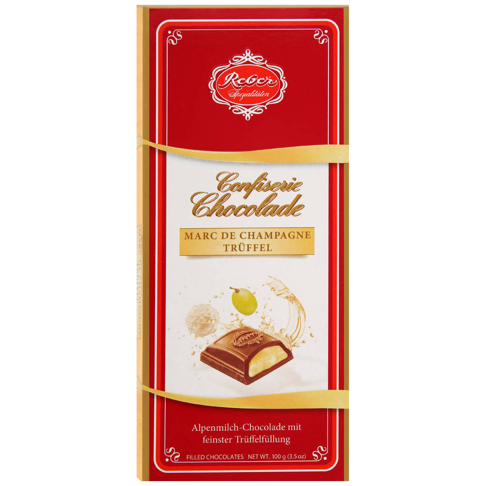

Шоколад Reber Marc De Champage Truffel 100 g