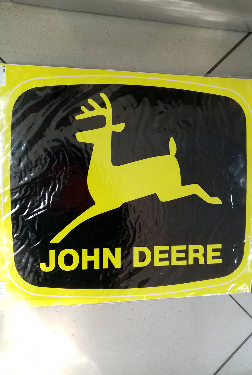 

Виниловая наклейка JOHN DEERE 41х34 см