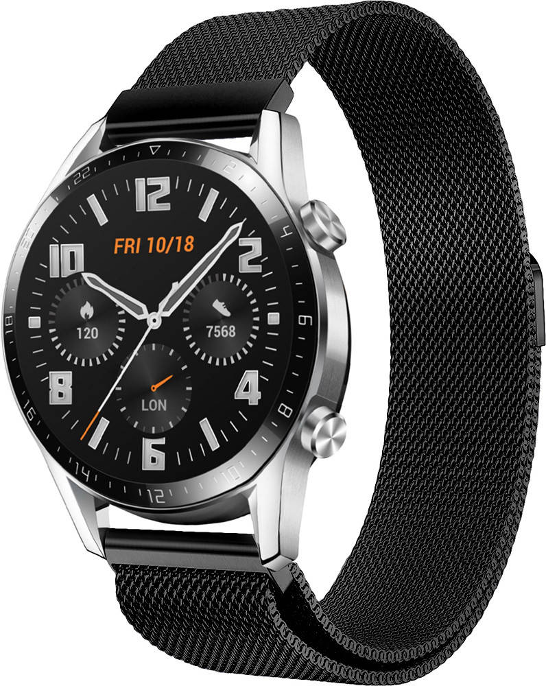 

Миланская Петля Milano Huawei Watch GT / GT2 Black (Хуавей Вотч ГТ 2 46 мм)