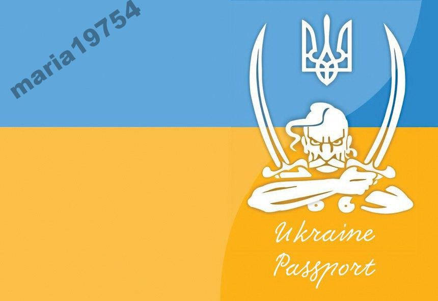 

Обложка обкладинка на паспорт Україна Украина
