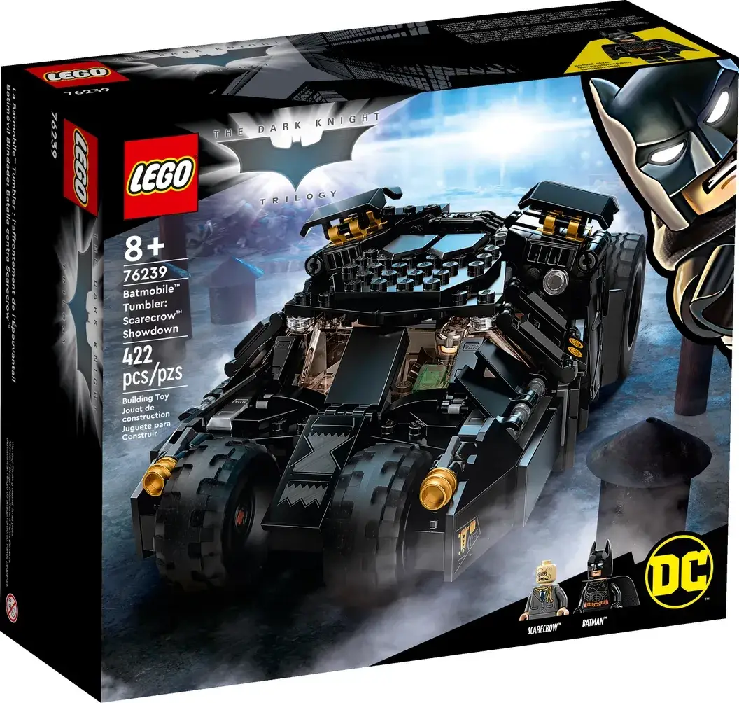 

Конструктор LEGO 76239 DC Batman Batmobile Бэтмобиль «Тумблер»: схватка с Пугалом