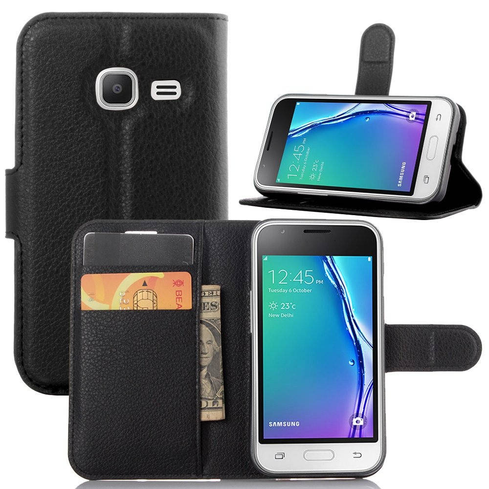 

Чехол-книжка Litchie Wallet для Samsung J105 Galaxy J1 Mini Черный