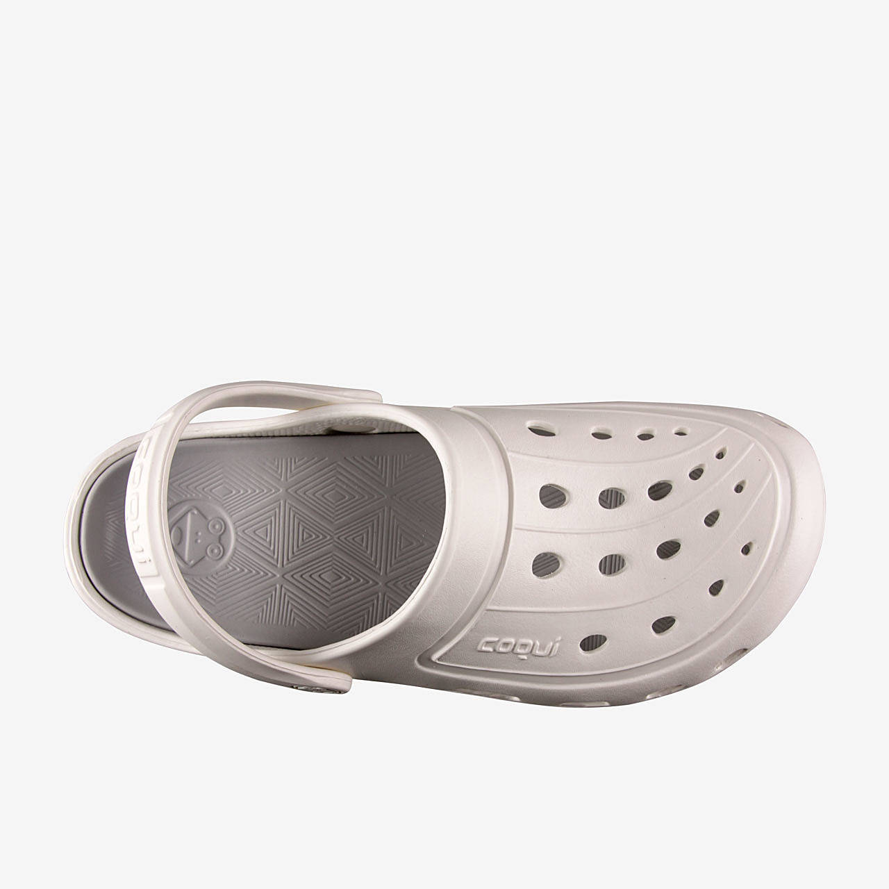

Женские сабо COQUI 39 White/Khaki Grey, Светло-серый