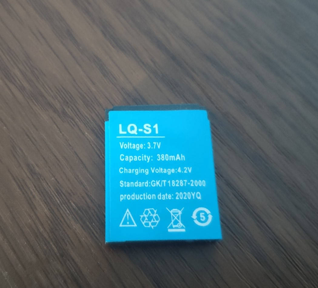 

Батарея для смартгодинників (LQ-S1) 380 mAh