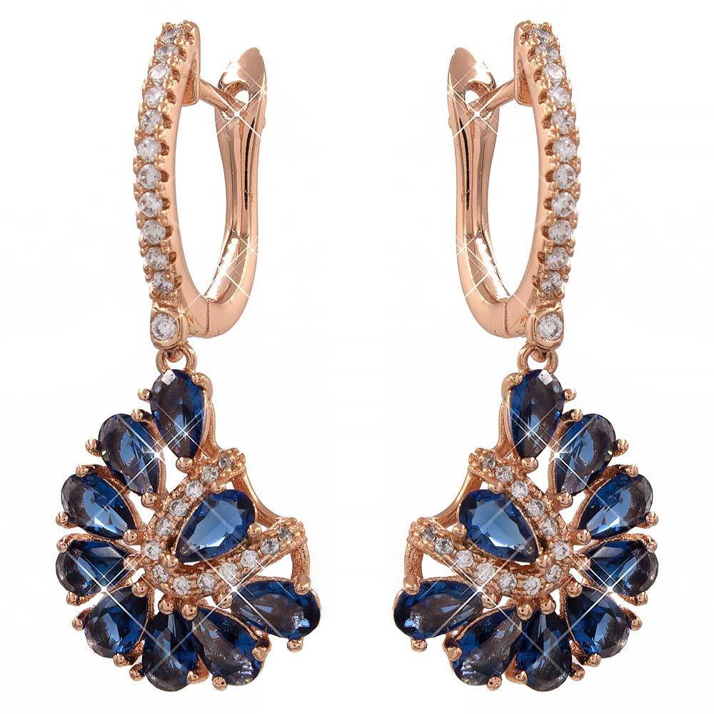 

Серьги 3,5 см (Медицинское золото)