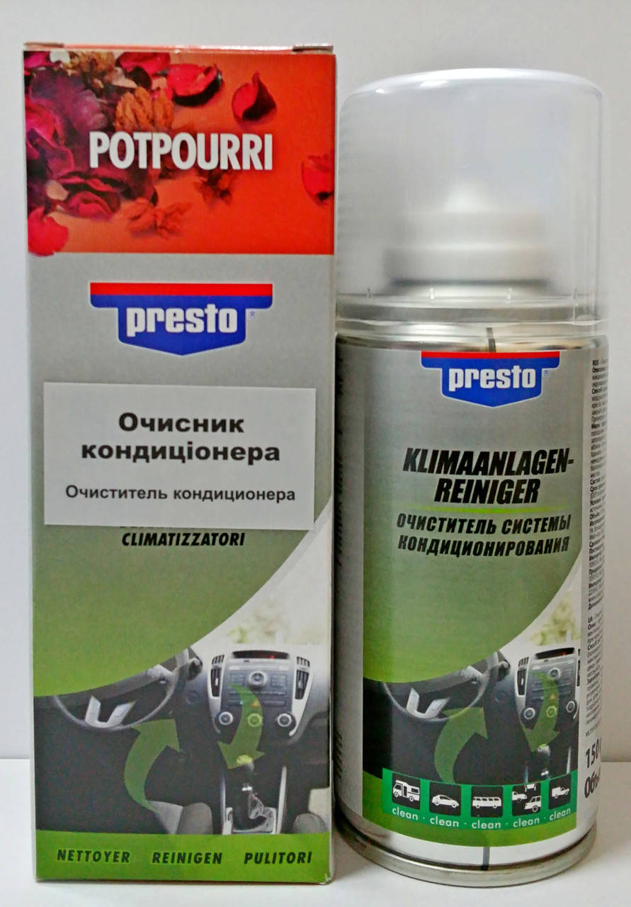 

Очиститель кондиционера в авто "Попури"