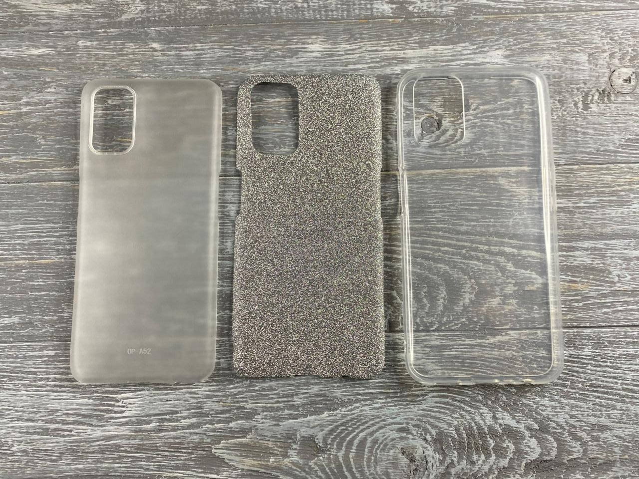 

Переливающийся TPU чехол 3 в 1 Sonic на Oppo A52 (5 цветов) серебристый
